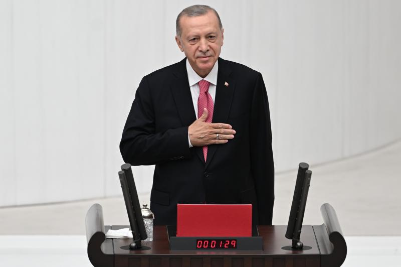 تهنئة للسيد رئيس الجمهورية التركية
