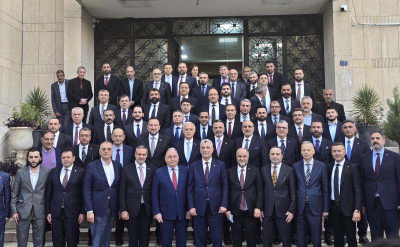 المشاركة ضمن وفد وزارة التجارة التركية إلى سوريا